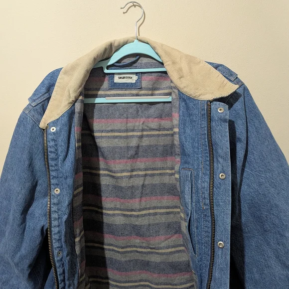 Taylor Stitch Men's Size 46 The Workhorse In Fletcher Wash Organic Selvage